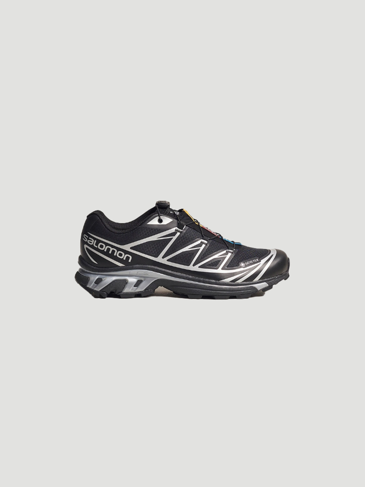 SALOMON XT-6 GTX BLACK/BLACK/SILVER –