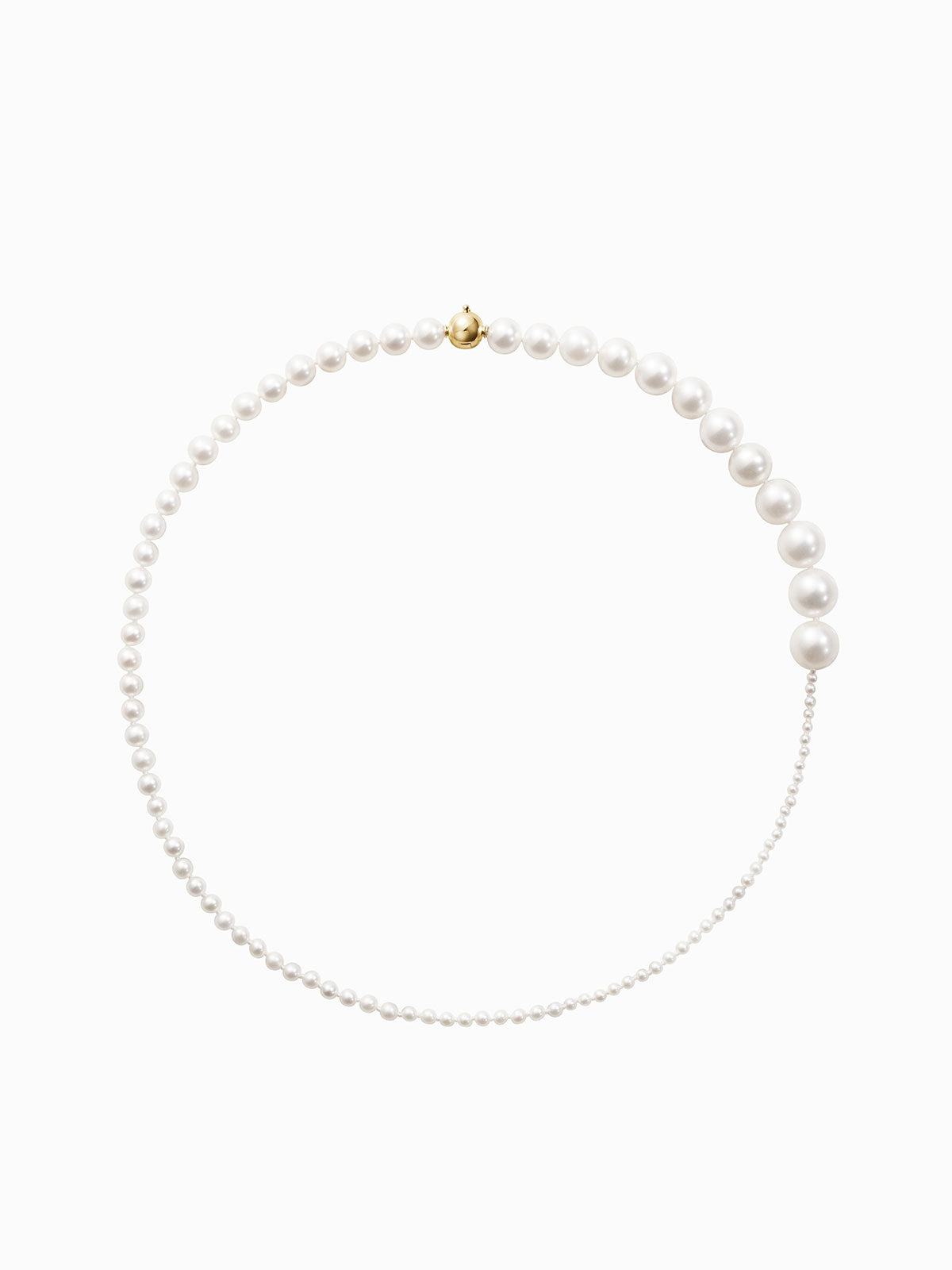SOPHIE BILLE BRAHE Peggy COLLIER 42cm FRESHWATER PEARLS 14k Yellow