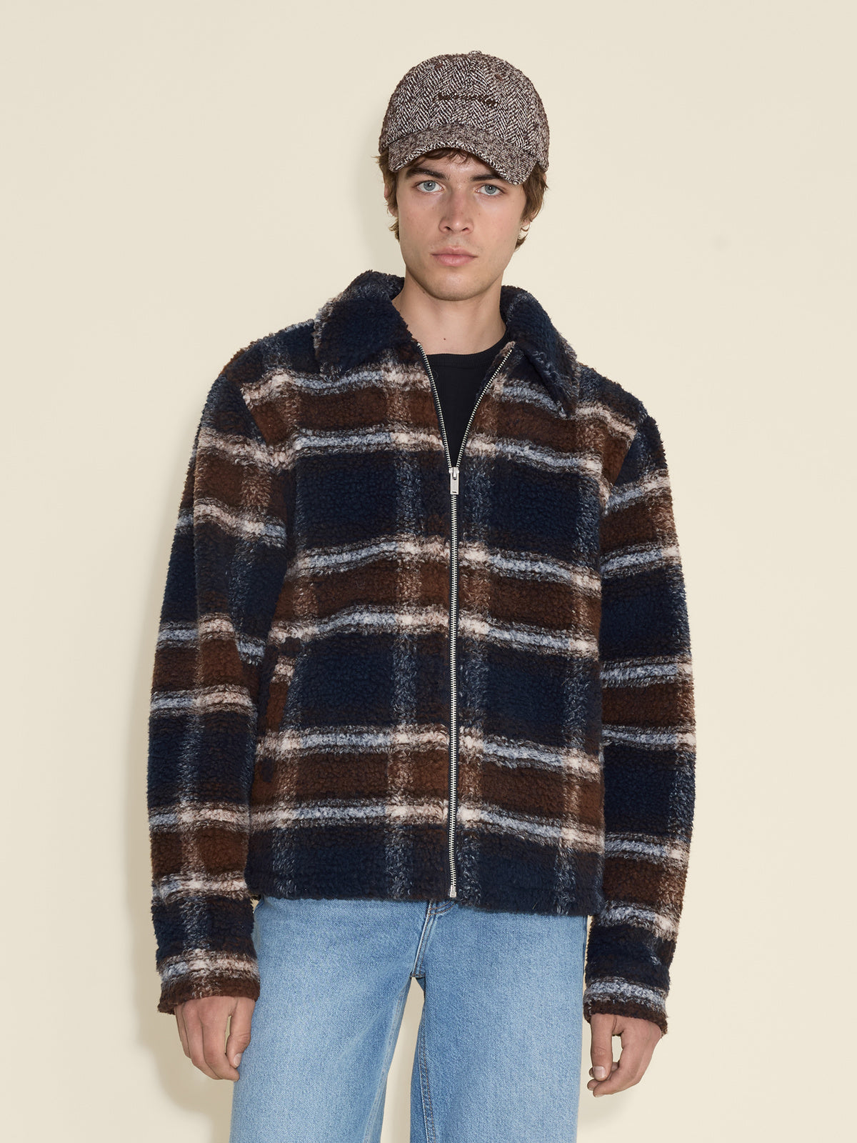 Holzweiler Elix Check Fleece Jacket