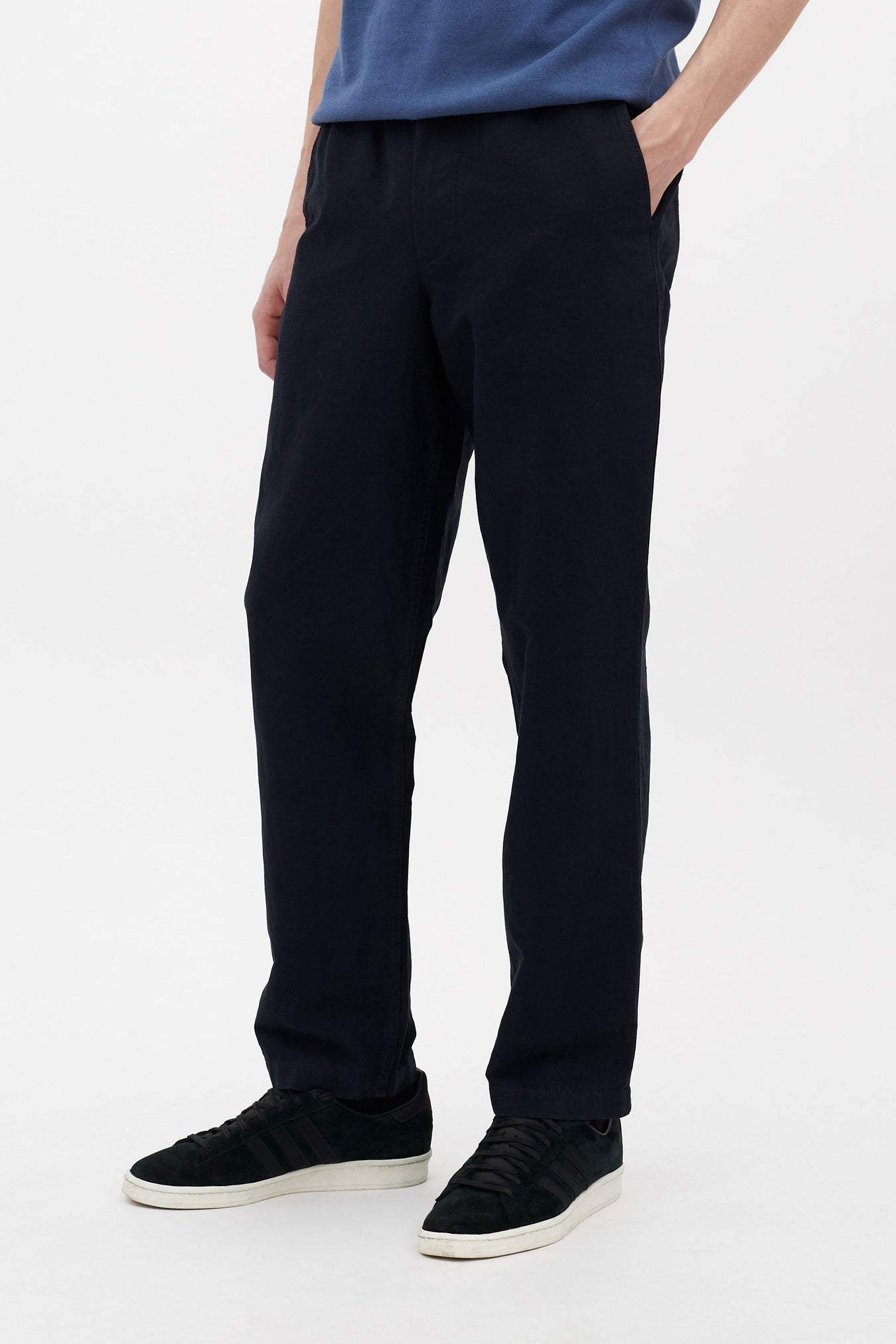 Norse Projects EZRA RELAXED COTTON LINEN TROUSER