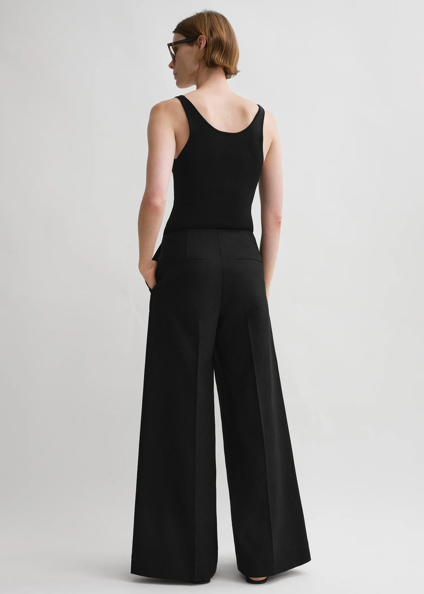 TOTEME STUDIO Zip-front Wide Trousers