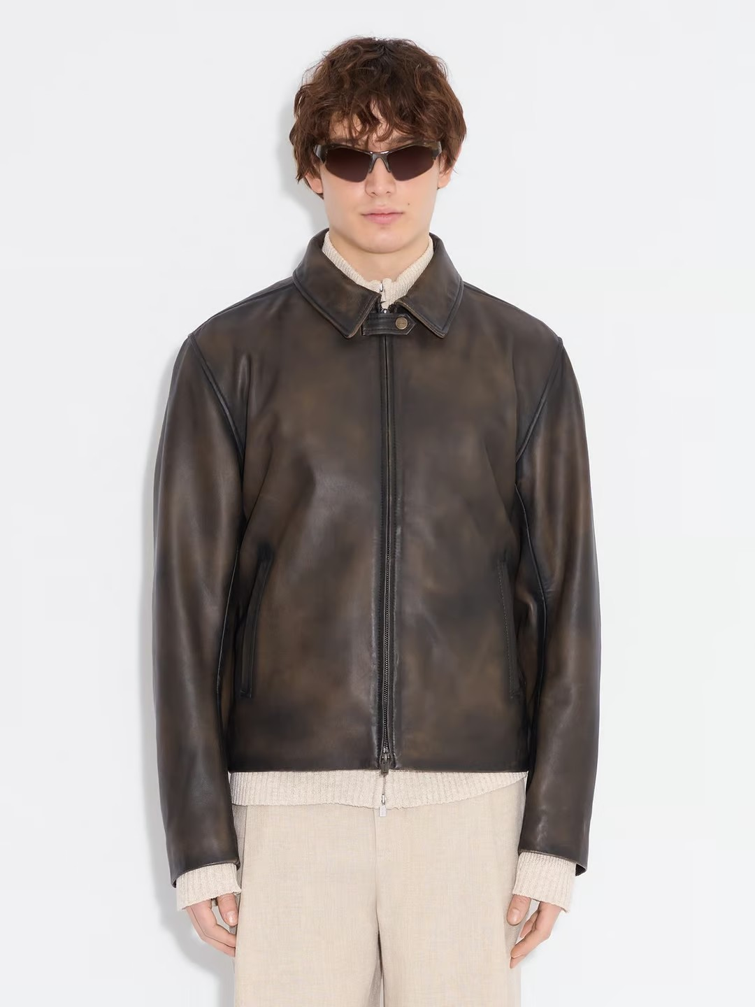 Holzweiler Cillian Leather Jacket