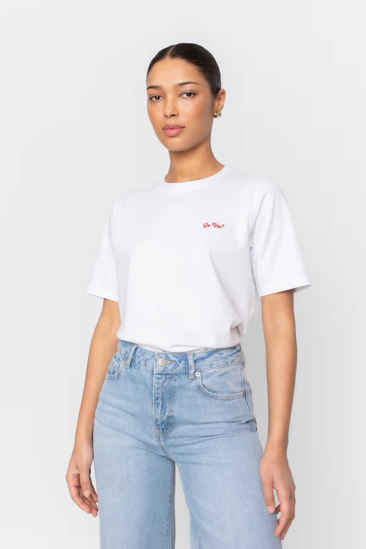 Camilla Pihl Ezra Tee White