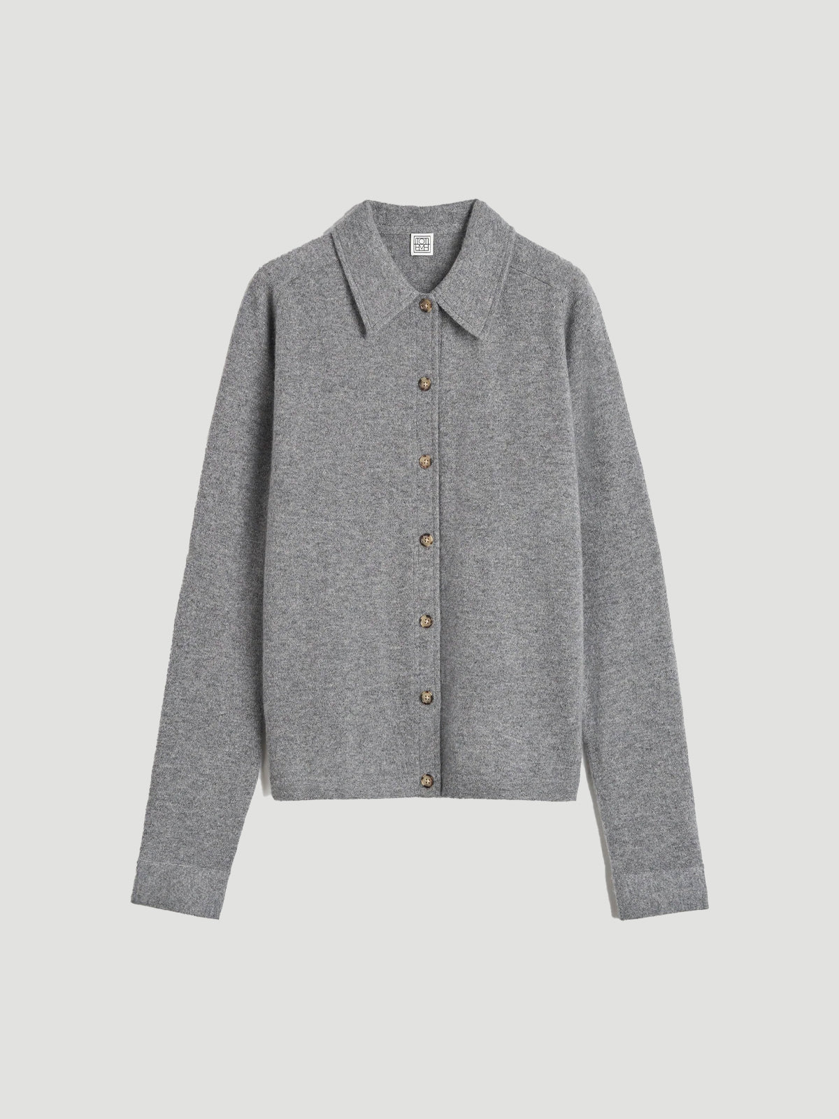 TOTEME STUDIO Raglan-sleeve Cashmere Shirt