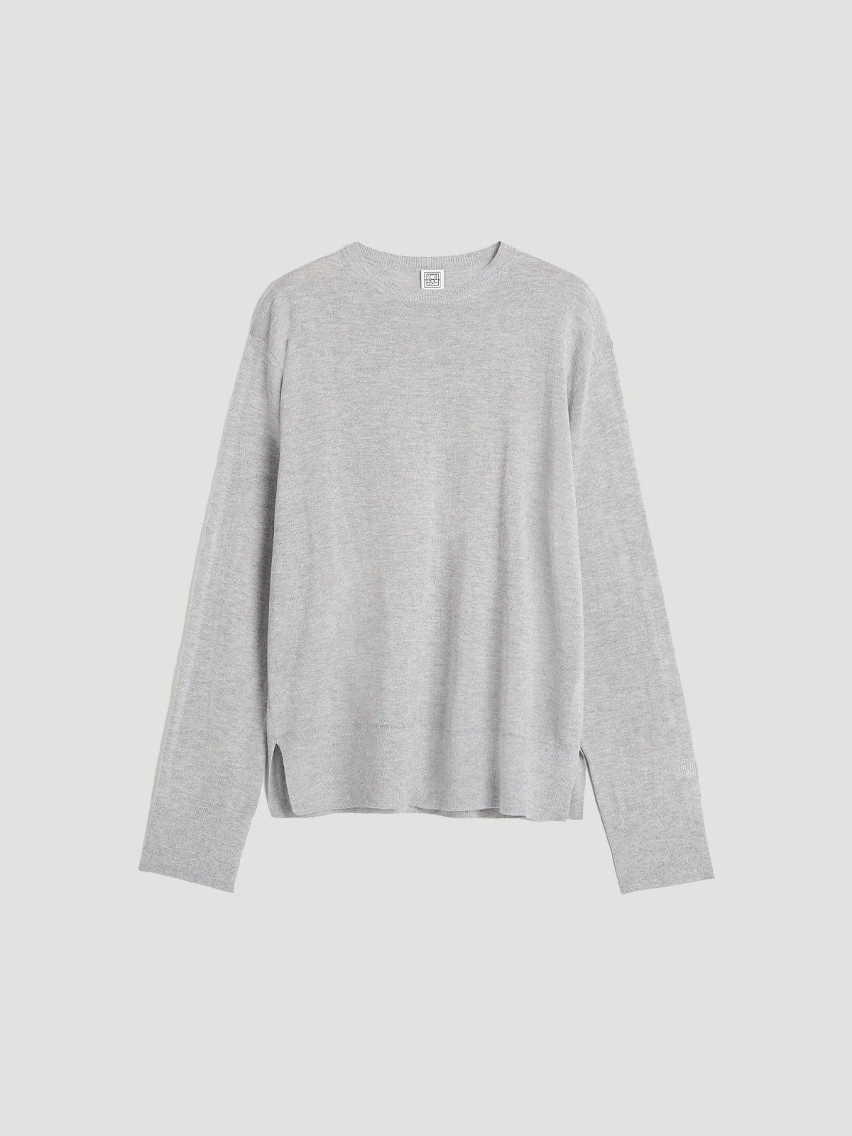 TOTEME STUDIO Crew-neck Silk Cashmere Knit