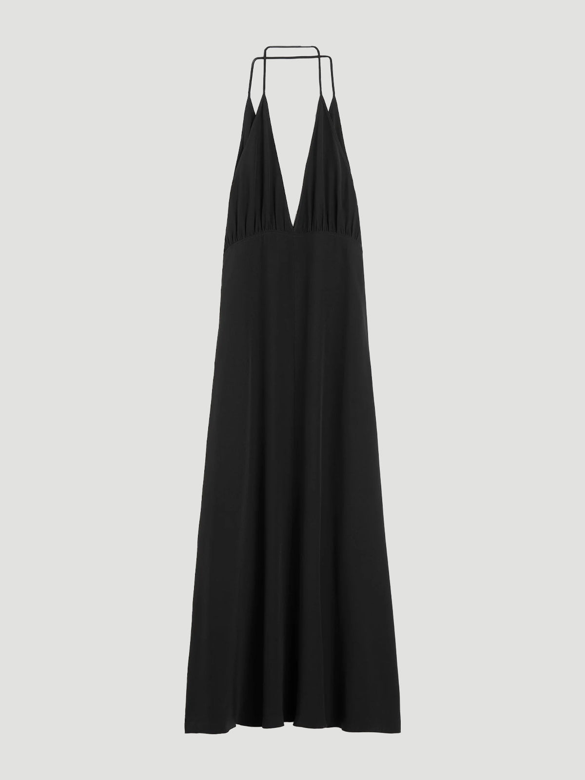 TOTEME STUDIO Double-Halter Silk Dress