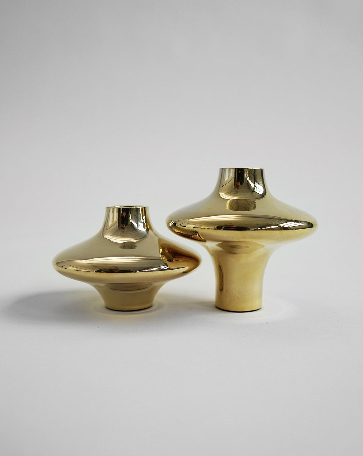 Hein Studio Candleholder Doublet 02 Brass