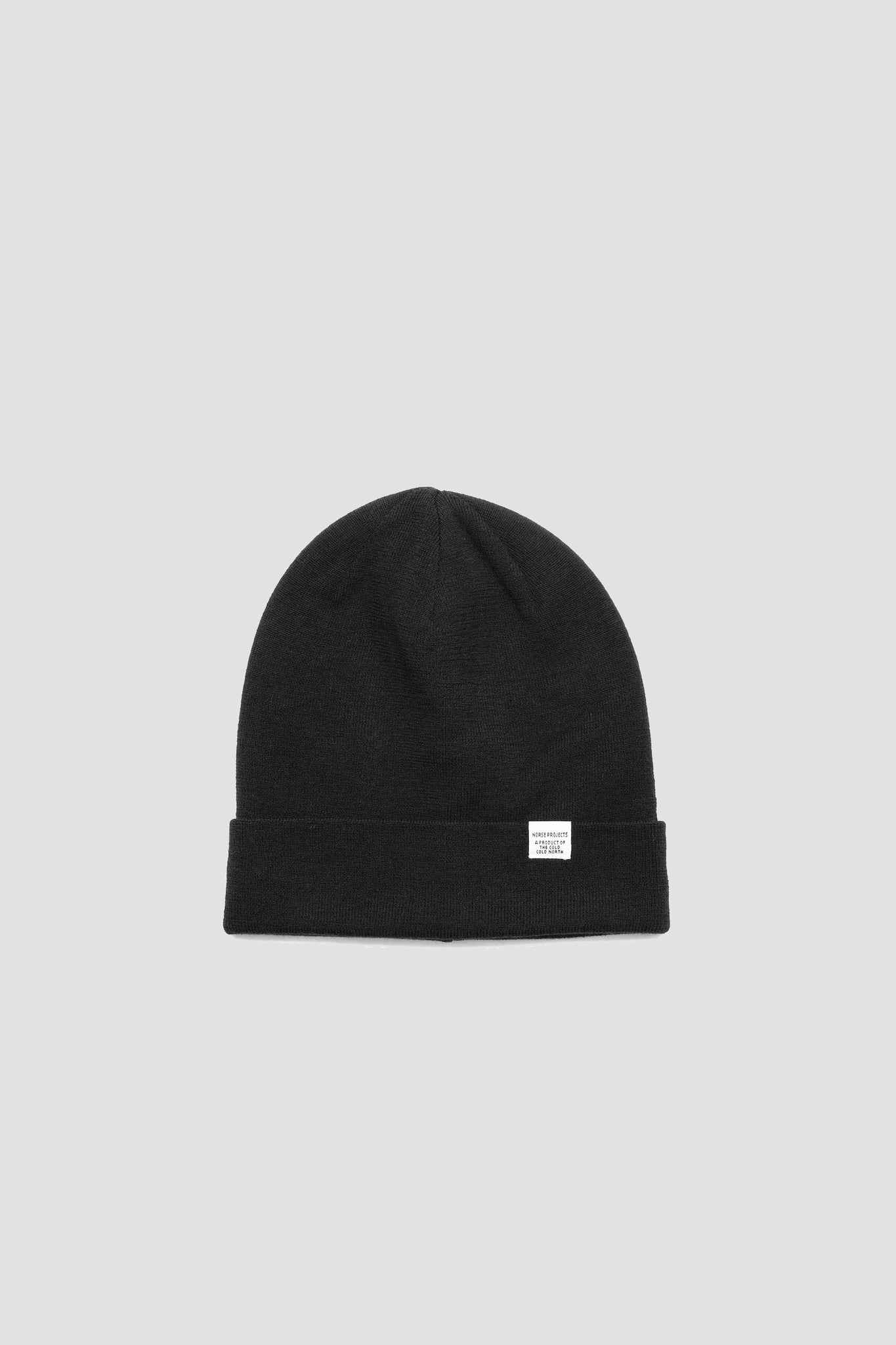 Norse Projects Norse Top Beanie Black